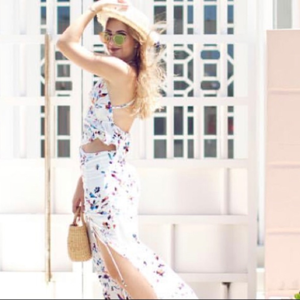 Printed skirt